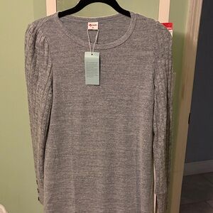 Gray Long Sleeve Sweater